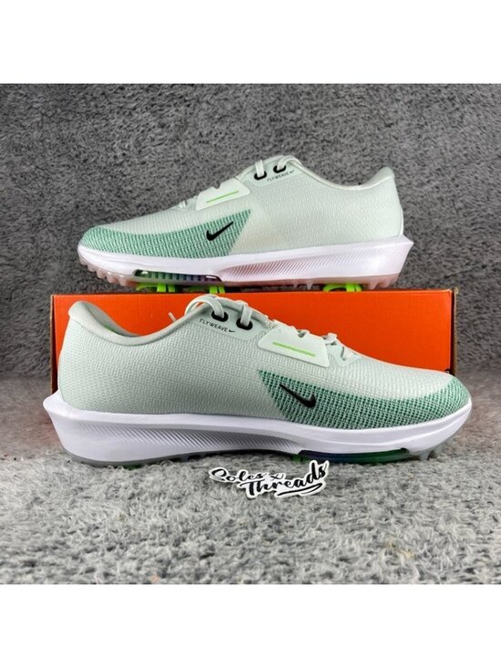 Nike Infinity Tour 2 Golf Spikes Sz 11 Men Barely Green Strike White FD0217-300